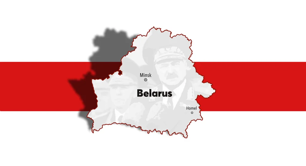 Belarus map