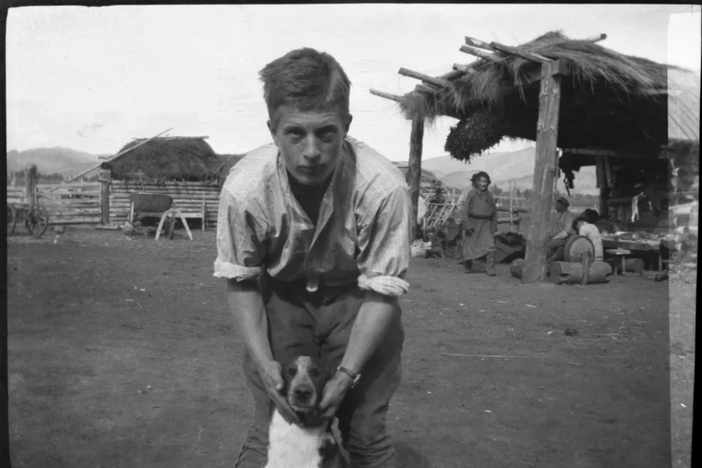 Image from the geological expedition to Russia in 1917