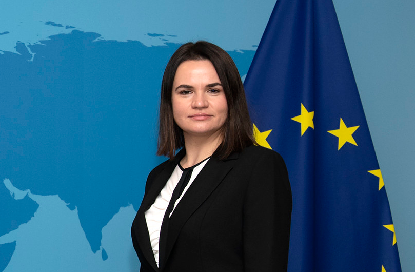 Bild på Svetlana Tichanovskaja